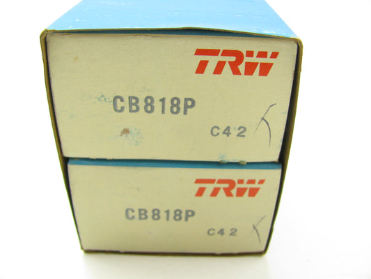 (4) TRW CB818P Connecting Rod Bearings - Standard 1968-1998 Ford 370 429 460