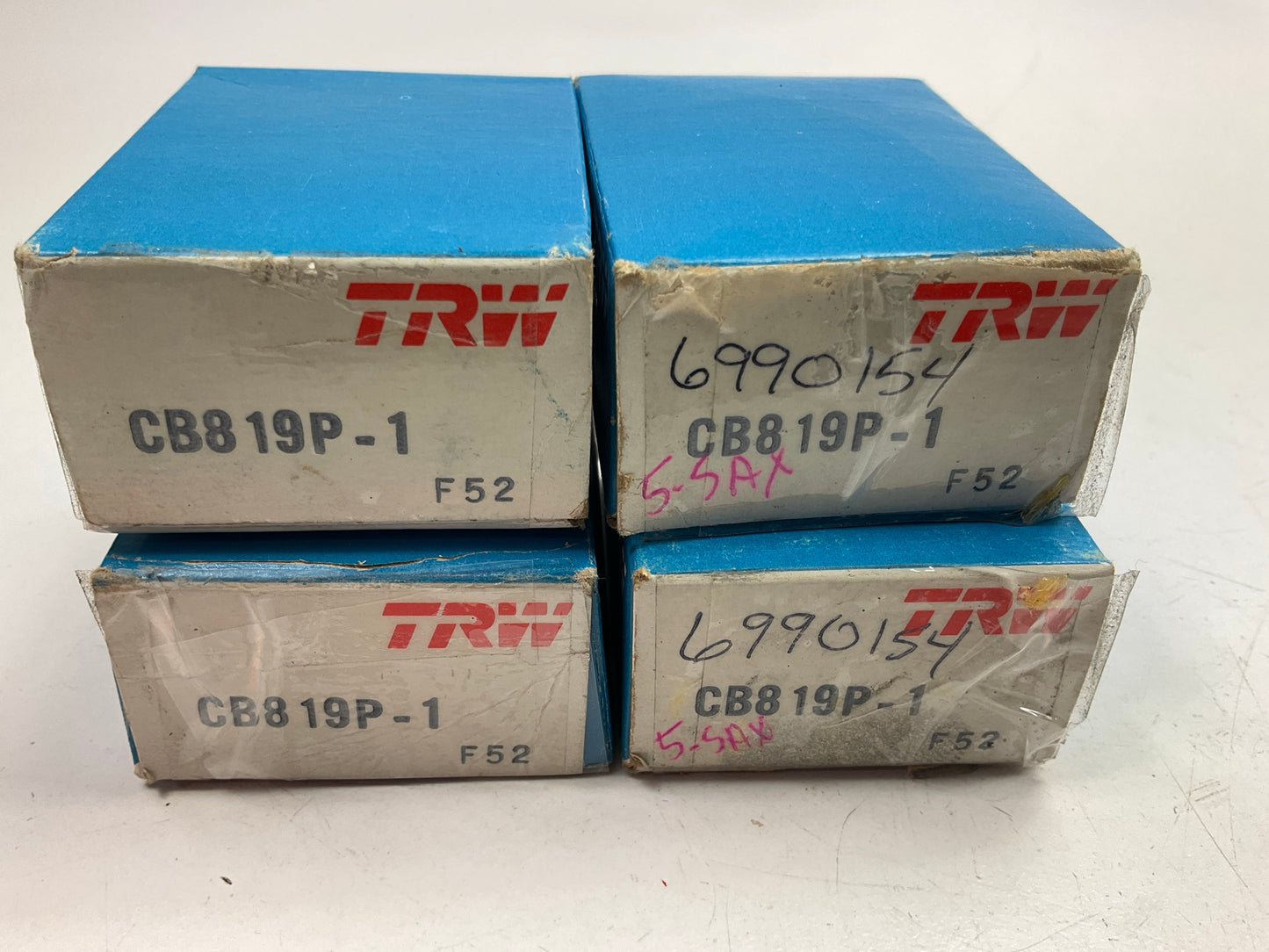 (4) TRW CB819P-1 Connecting Rod Bearings .001'' For 1968-1974 Jeep AMC 390 401-V8