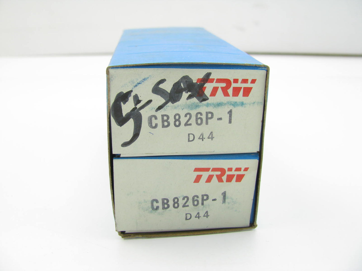 (4) TRW CB826P-1 Connecting Rod Bearings .001'' Undersize, 3/16 Dowel Hole