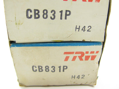 (4) TRW CB831P Connecting Rod Bearings - Standard 1975-1991 Ford 351W