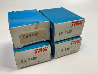 (4) TRW CB948P Connecting Rod Bearings STD 1969-1970 Mustang Boss 302-V8