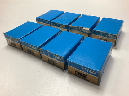 (8) TRW CB955P Connecting Rod Bearings +.001'' Chevrolet BBC 402 427 454