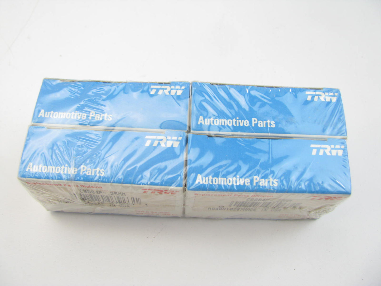 (4) TRW CB984P Connecting Rod Bearings 0.25mm - 1974-2001 Ford 2.0L 2.3L 4-CYL.
