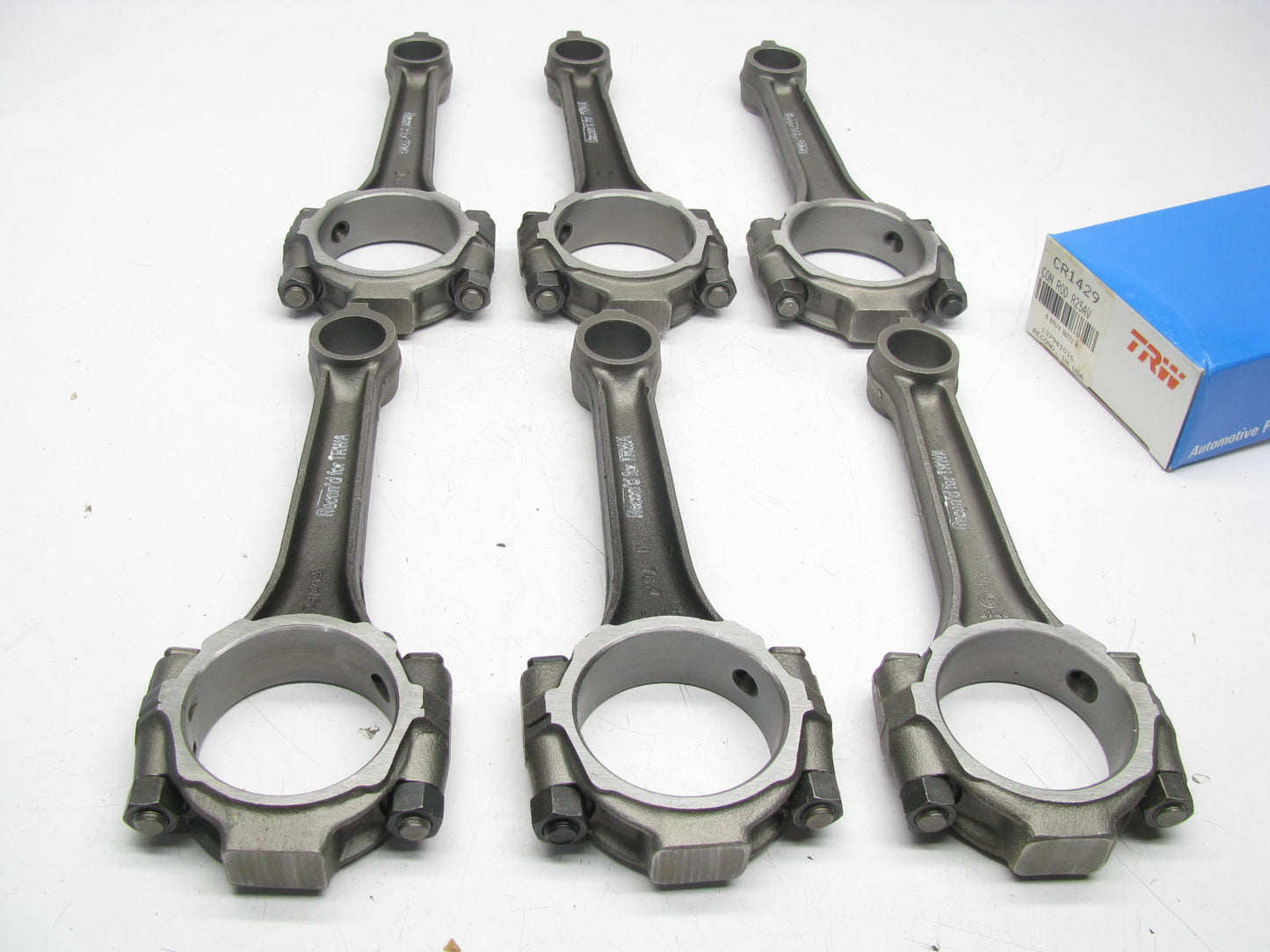 (6) TRW CR1429 REMAN Engine Connecting Rod For 1969-1974 Ford 240-L6