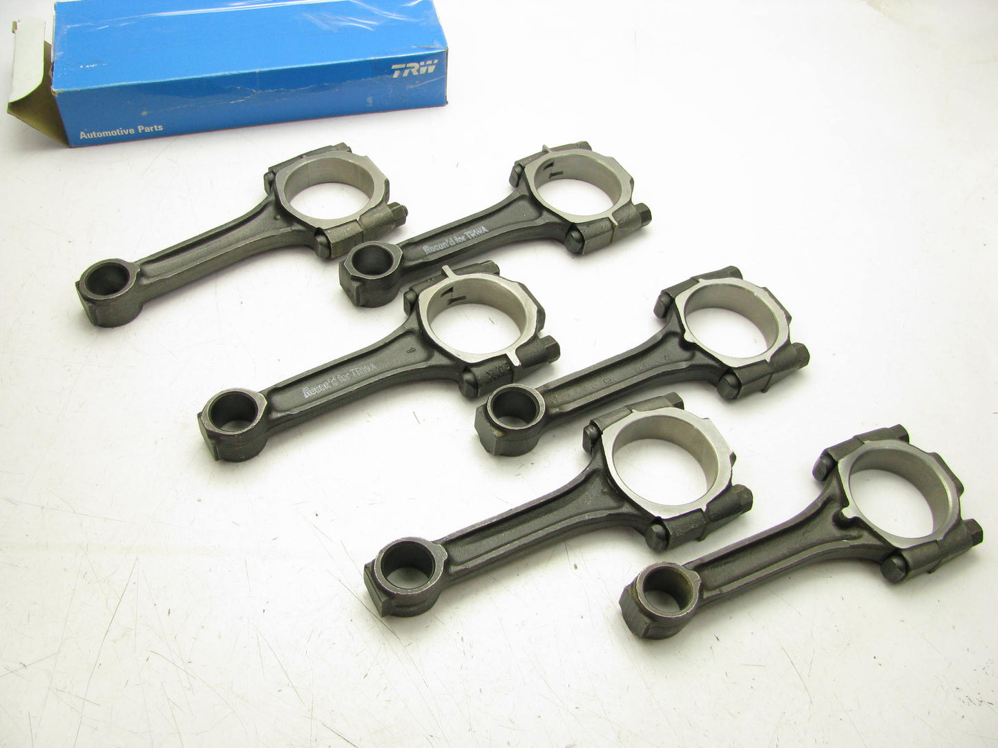 (6) TRW CR1467 Reman Engine Connecting Rod For 1980-1984 GM 3.3L 3.8L-V6