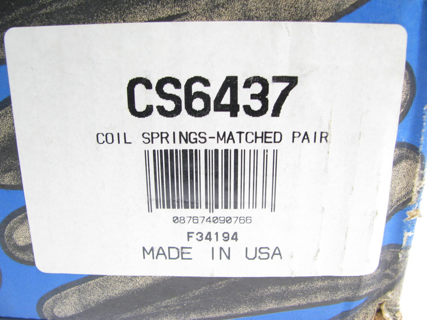 TRW CS6437 Heavy Duty Rear Coil Springs