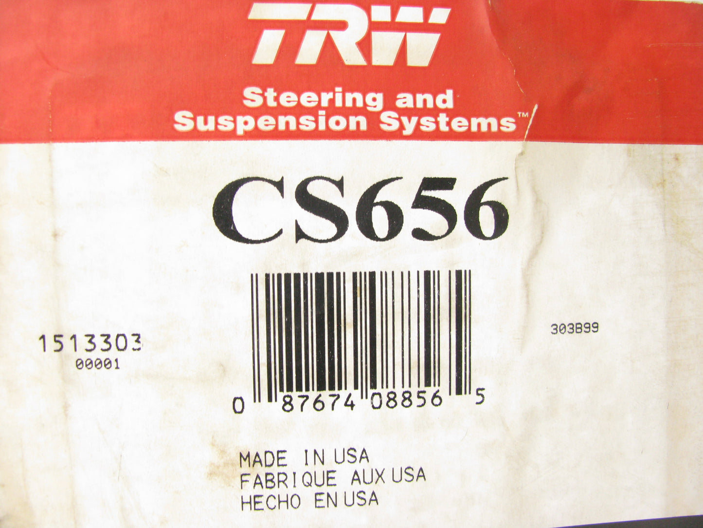 TRW CS656 Constant Rate Suspension Coil Springs - Front