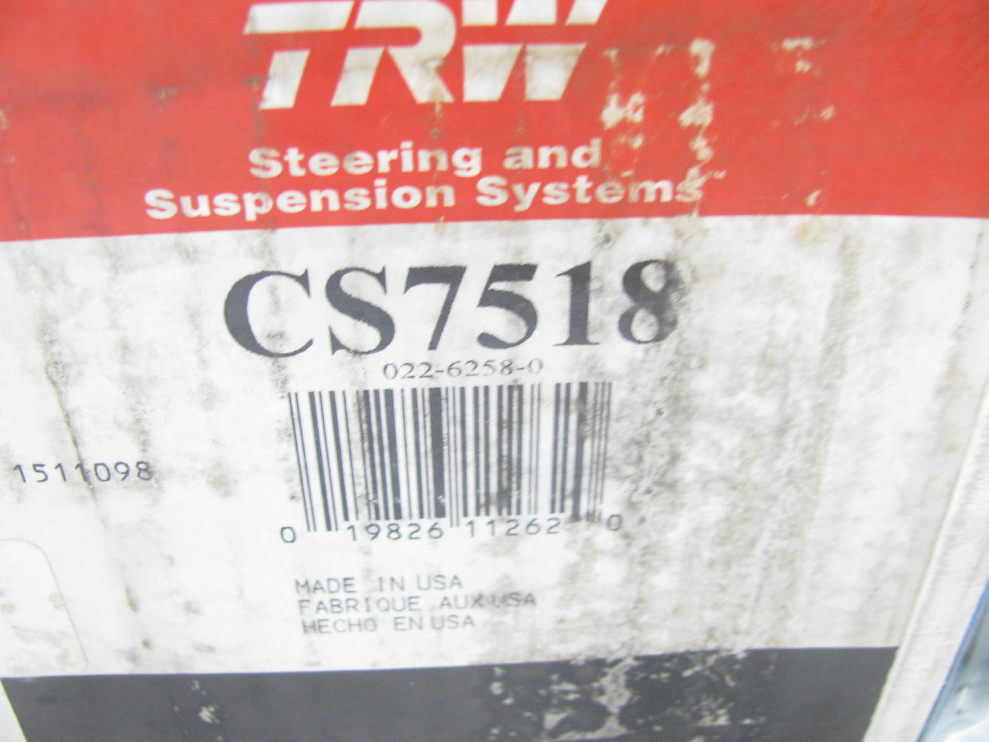 TRW CS7518 Suspension Constant Rate Coil Springs - Front