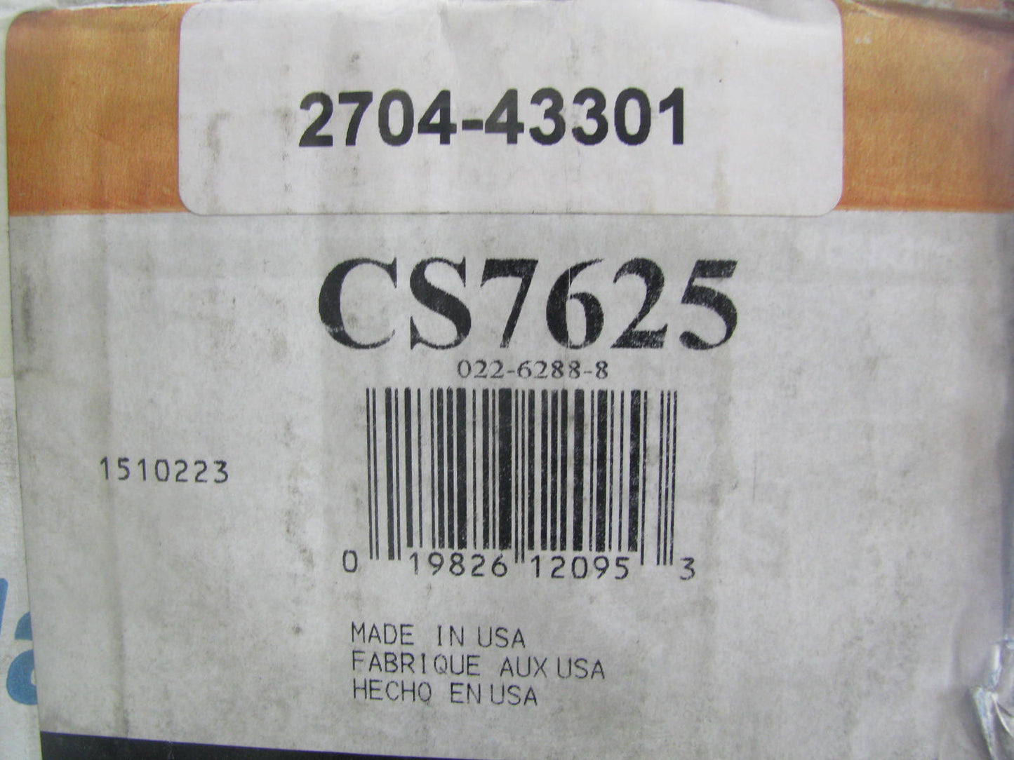 TRW CS7625 Constant Rate Suspension Coil Springs - Rear