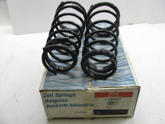 TRW CS80091 Rear Suspension Coil Springs 1995-00 Ford Contour & Mercury Mystique