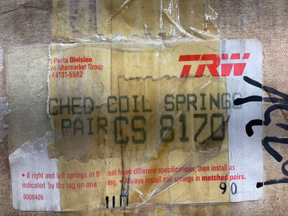 TRW CS8170 Front Constant Rate Coil Springs