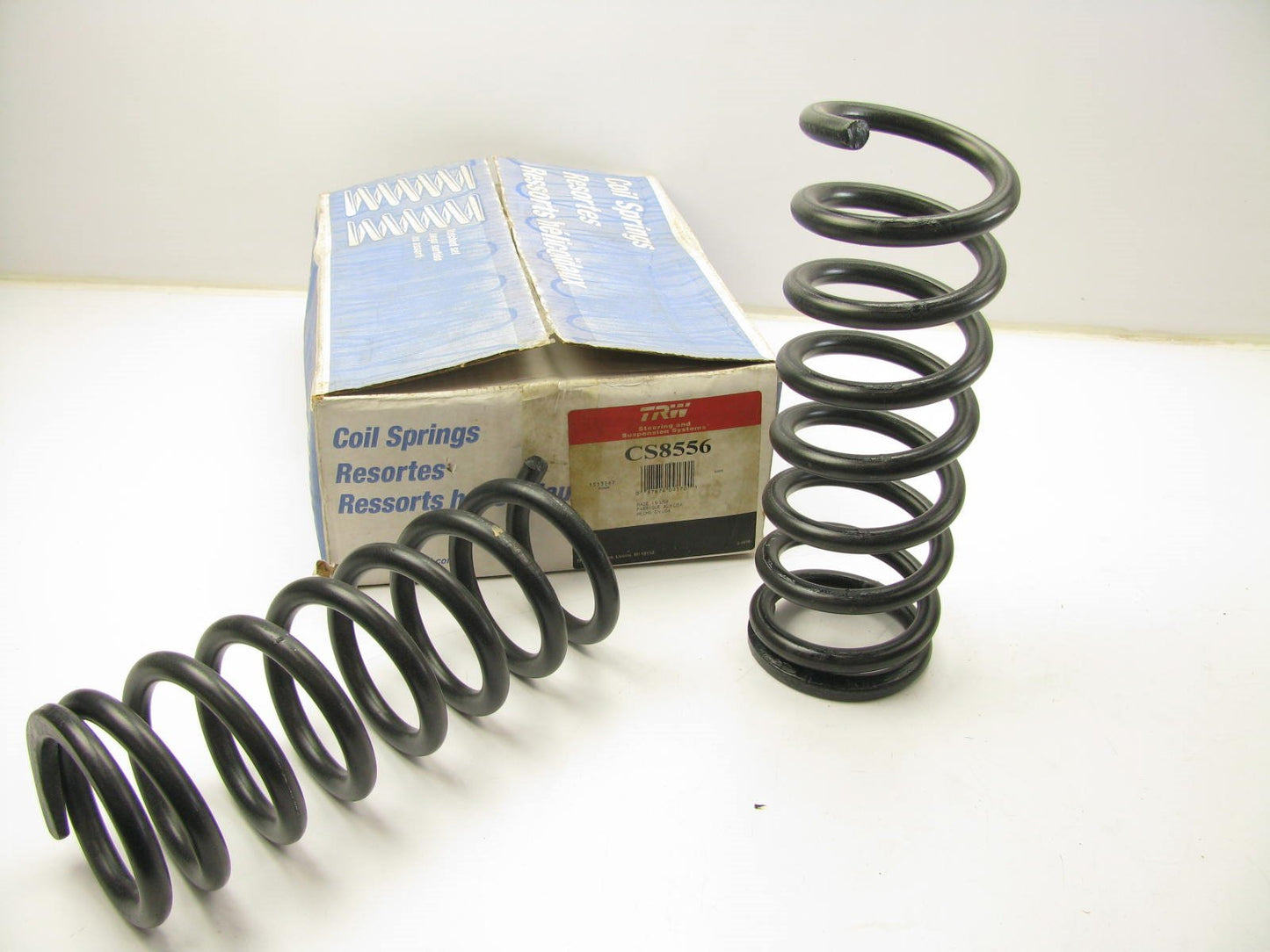 TRW CS8556 Front Coil Springs - 1974-1978 Ford Mustang II, 75-76 Pinto