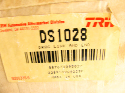 TRW DS1028 Steering Drag Link 2002-08 International Harvester 4200 2006-12 4100