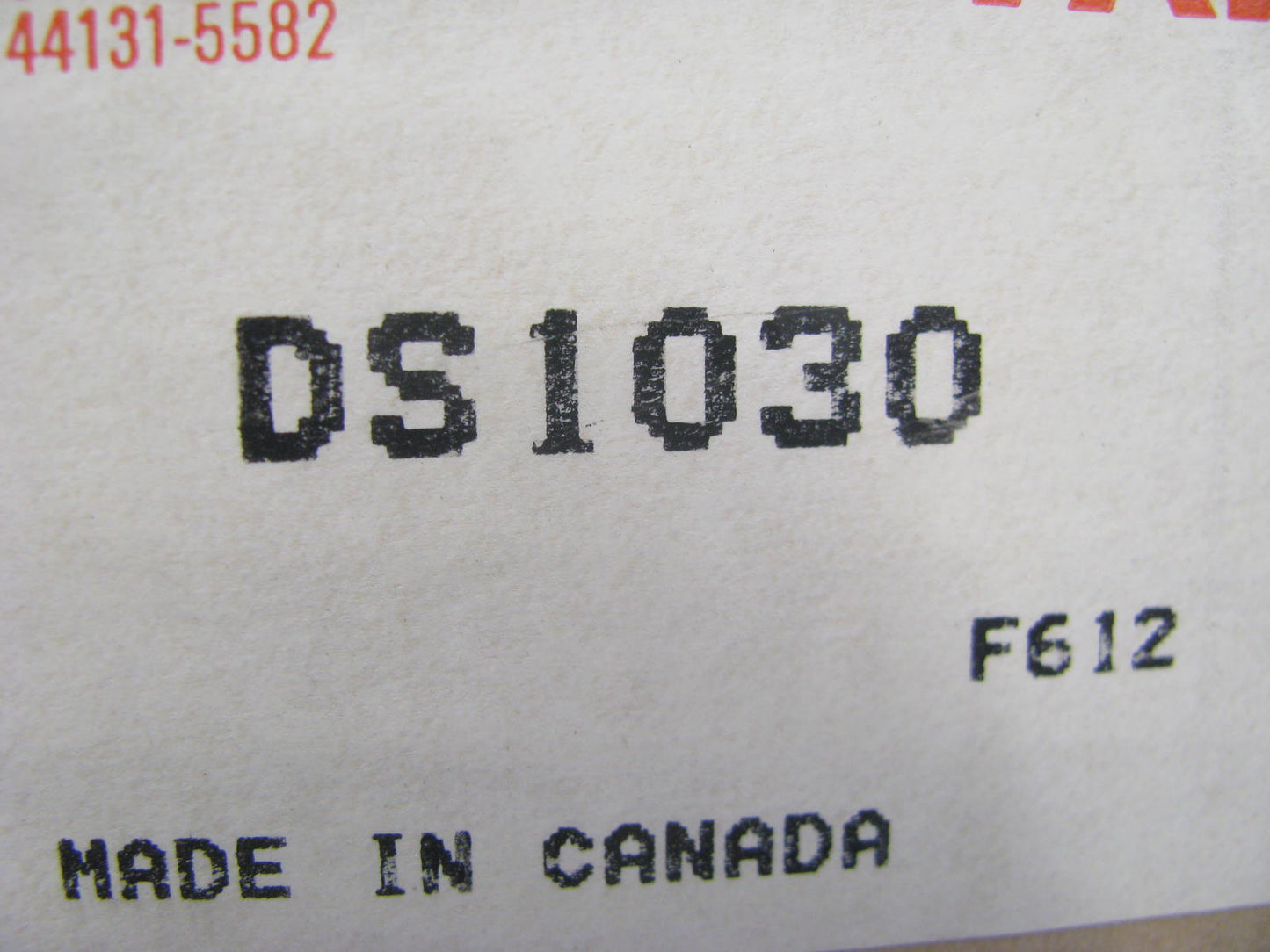 TRW DS1030 Steering Drag Link For 1979-1989 International Harvester F2654 F2674