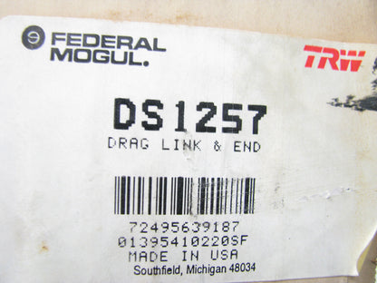 TRW DS1257 Steering Drag Link - 40.82'' Centers, 0.664'' Stud Diameter
