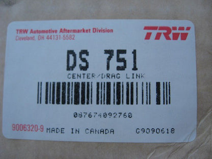 TRW DS751 Front Left Outer Steering Tie Rod End for 1969-1974 Ford E300