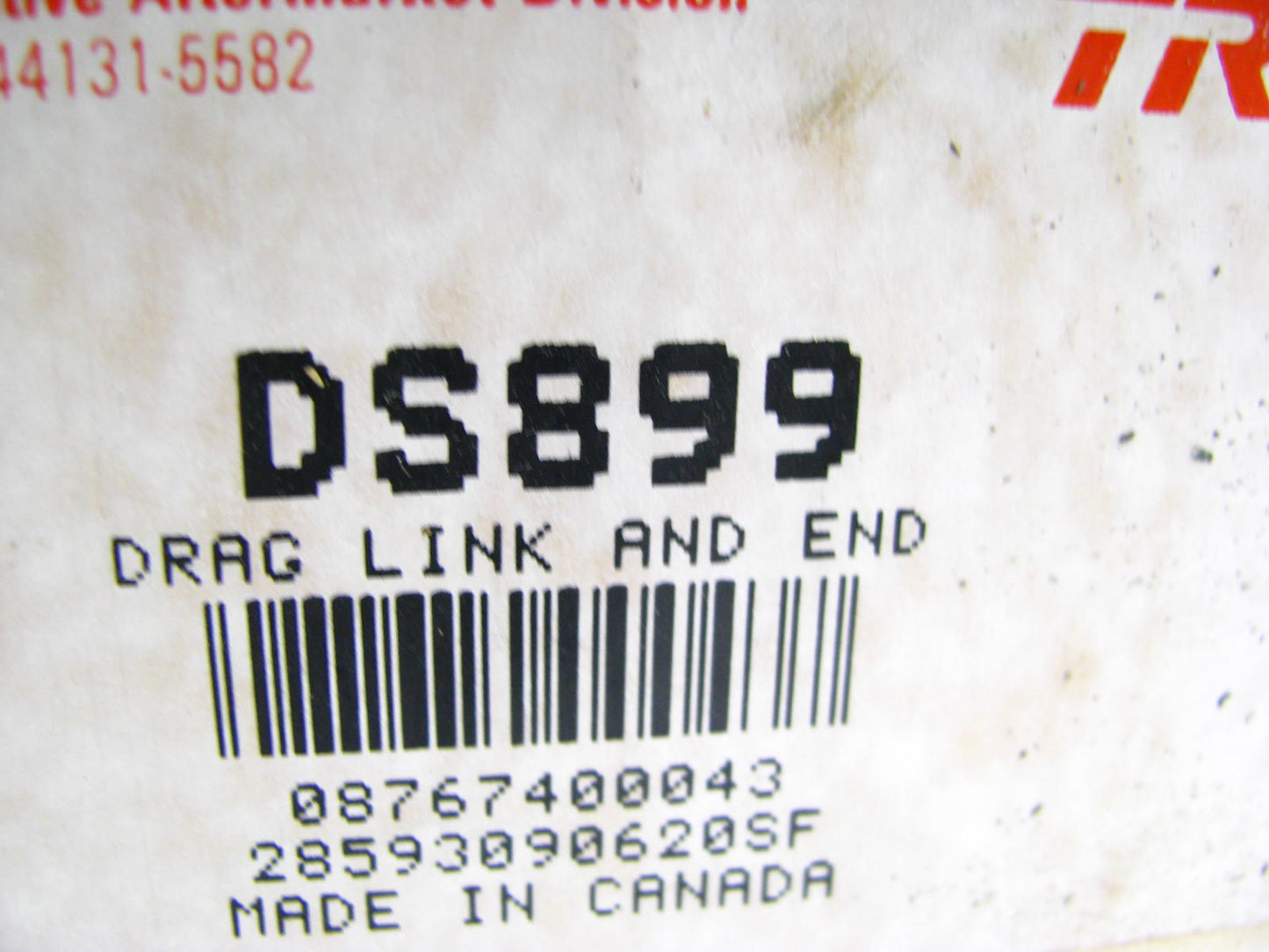 TRW DS899 Steering Center Link