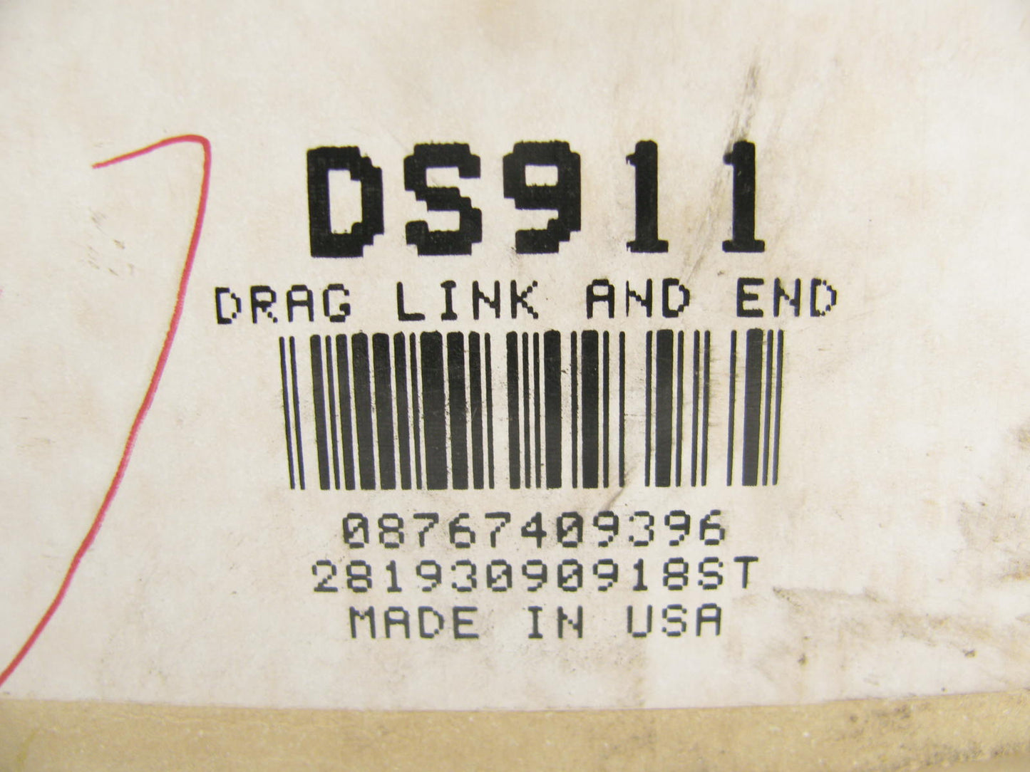 TRW DS911 Steering Tie Rod End - Front Right Outer