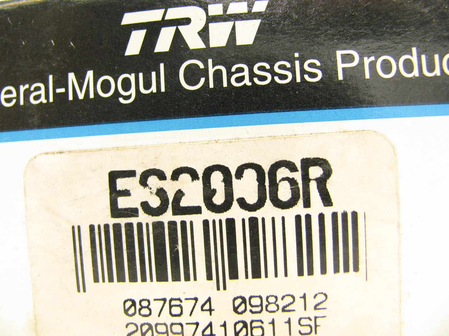 TRW ES2006R Steering Tie Rod End - Front Right Outer For 1975 Dodge W200 W300