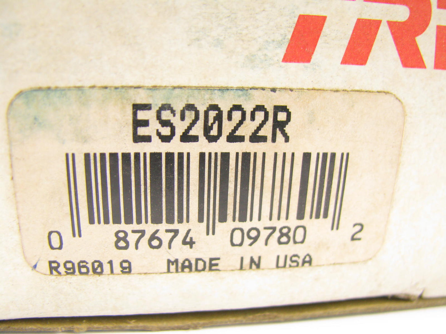 TRW ES2022R Steering Tie Rod End 1974-1975 International Harvester 2WD  FA5 Axle