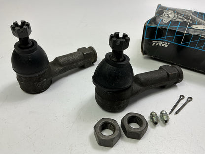 (2) TRW ES2048R Front Outer Steering Tie Rod End