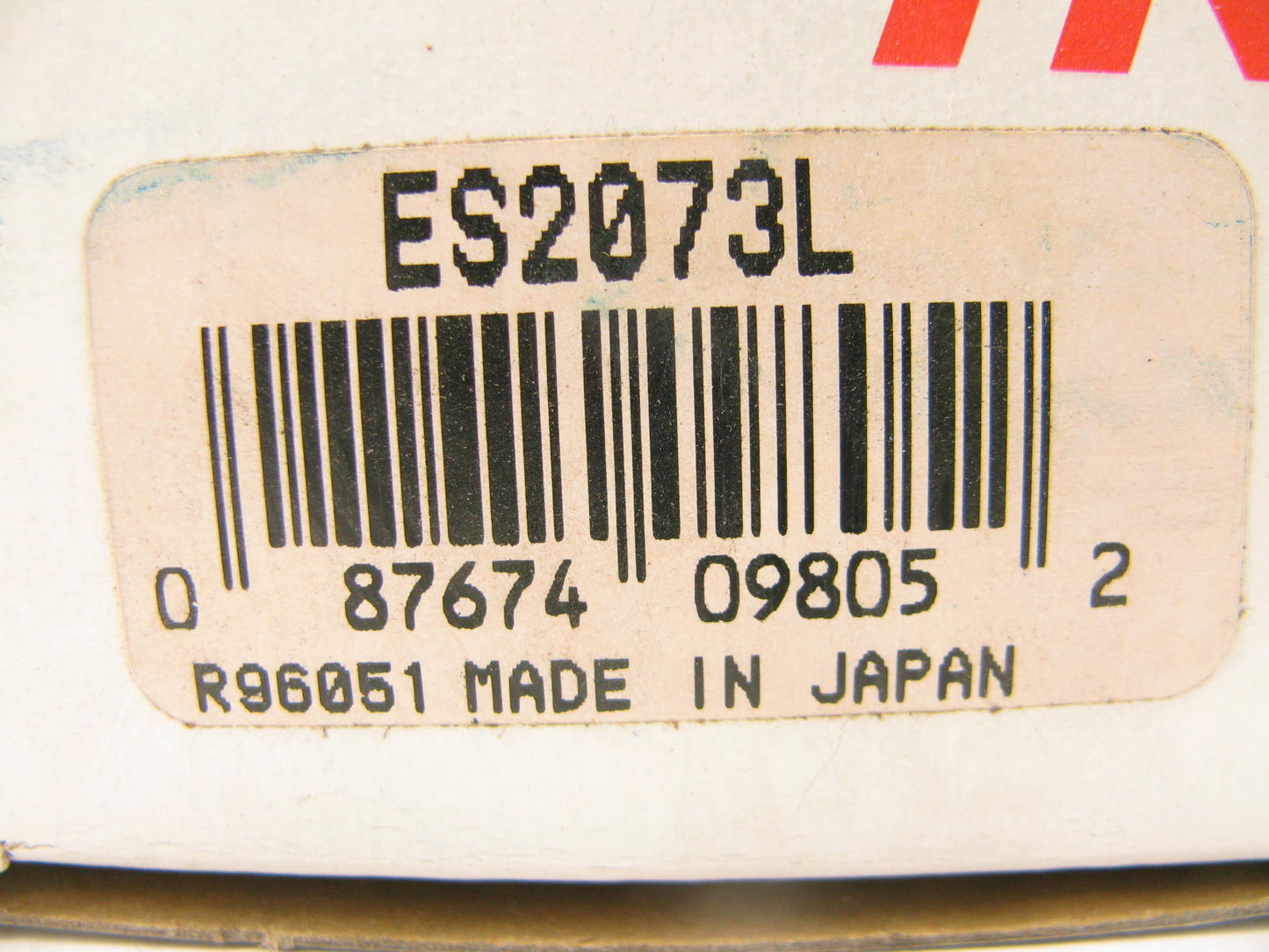 (2) TRW ES2073L Steering Tie Rod End - Front Outer