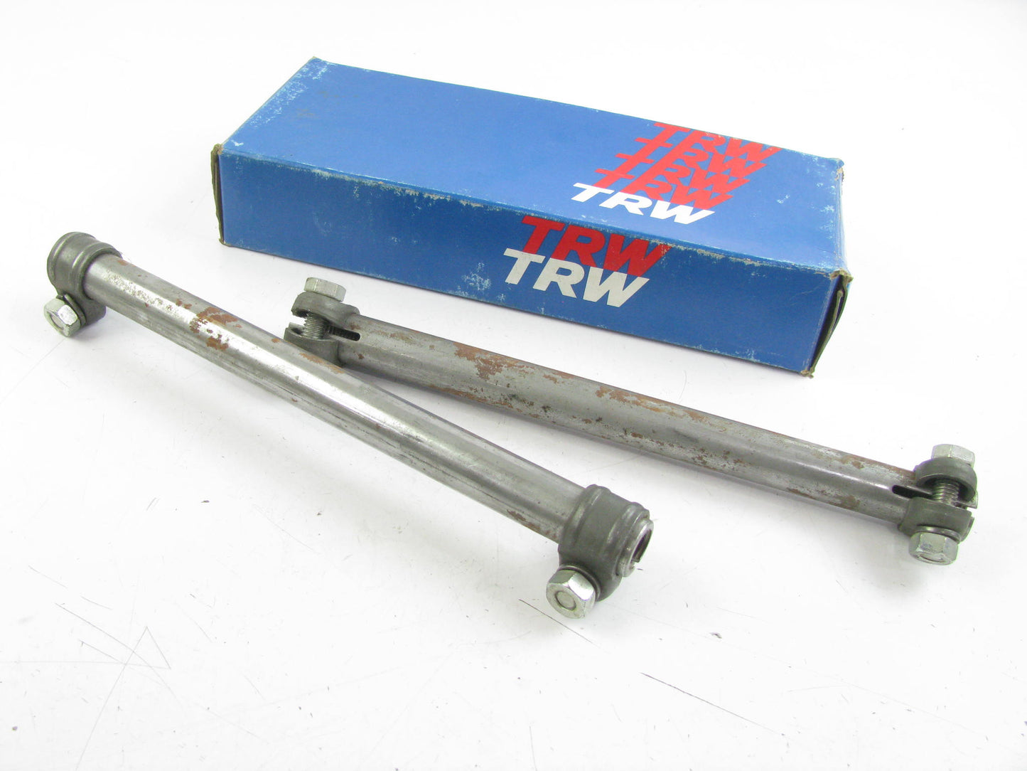 (2) TRW ES2098S Steering Tie Rod End Adjusting Sleeves - Mercedes W114 R107