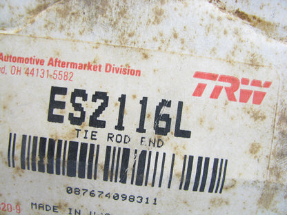 TRW ES2116L Steering Tie Rod End - Front Left Outer for Mack DM RD MC MR R RD U