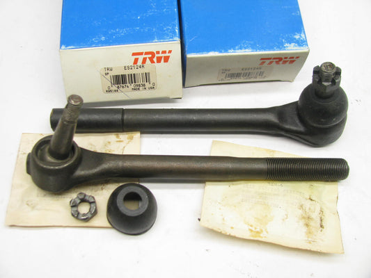 (2) TRW ES2124R Steering Tie Rod End - Front Outer