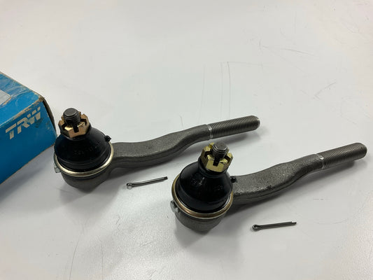 (2) TRW ES2195R Inner Steering Tie Rod End - GENUINE 555 For 1971-79 Dodge Colt