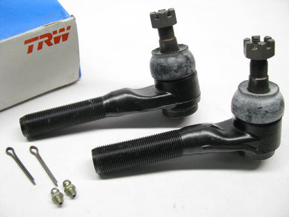LEFT & RIGHT Pair - TRW ES2214R ES2215L Steering Tie Rod Ends  (4WD ONLY)