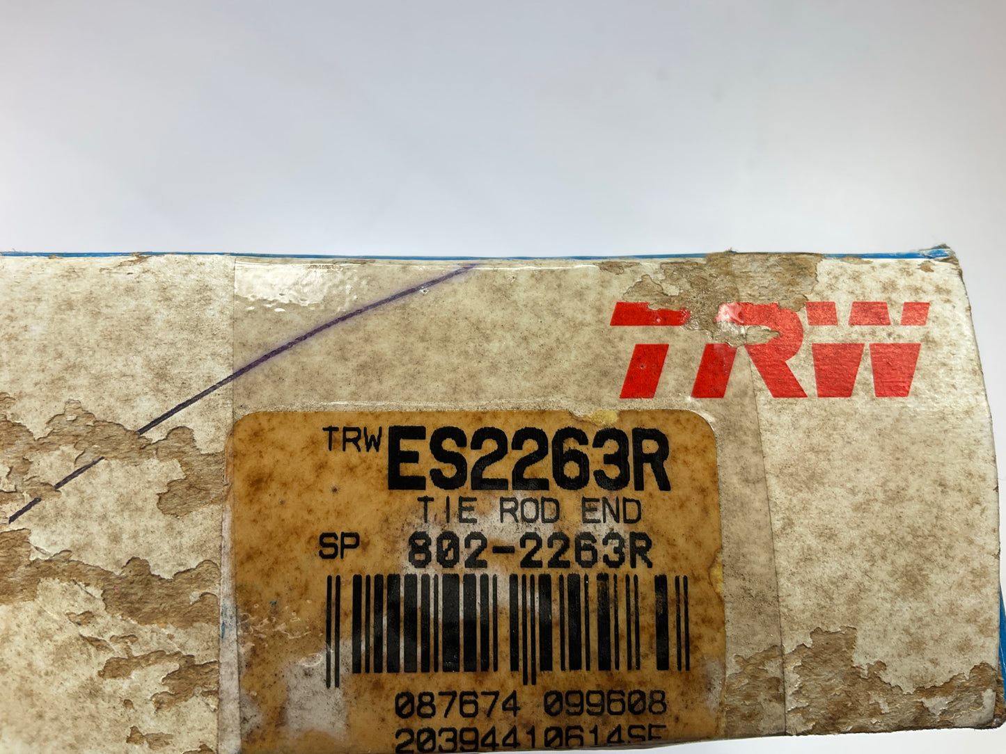 TRW ES2263R Front Outer Steering Tie Rod End