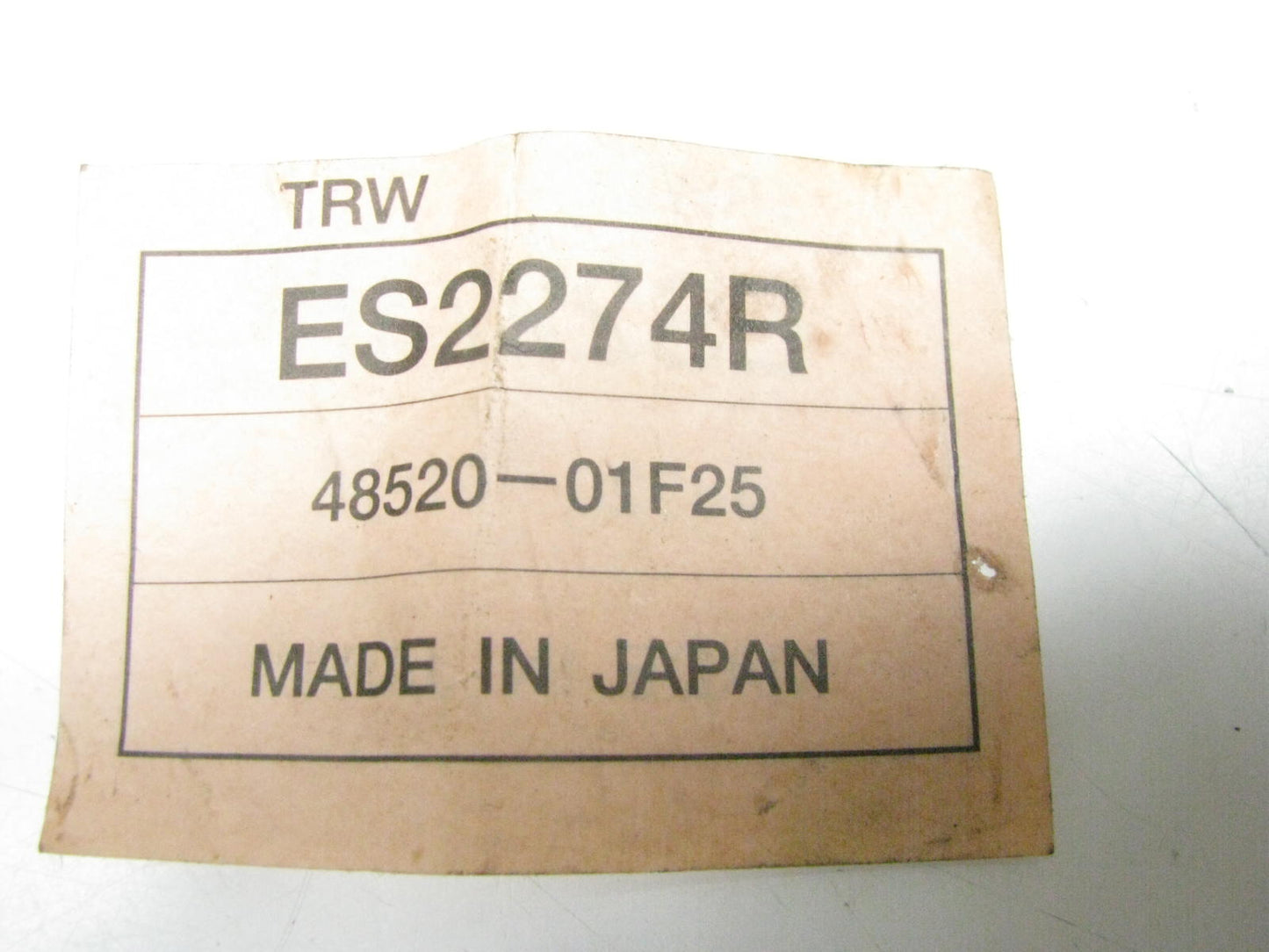 TRW ES2274R Steering Tie Rod End - Front Right Outer