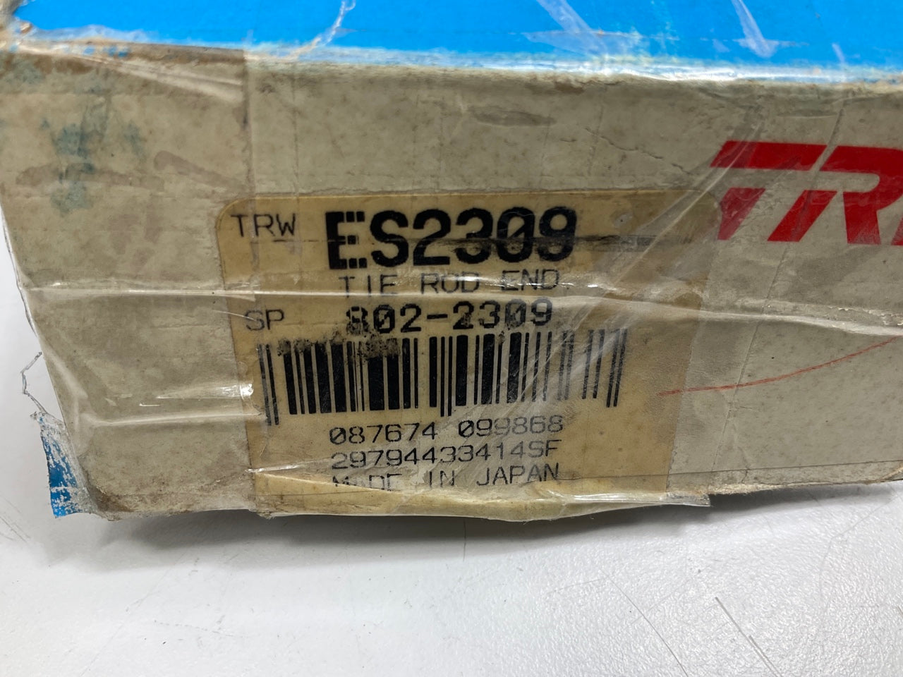 TRW ES2309 Front Right Outer Steering Tie Rod End - 1972-1978 Toyota Pickup