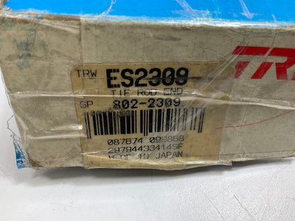 TRW ES2309 Front Right Outer Steering Tie Rod End - 1972-1978 Toyota Pickup