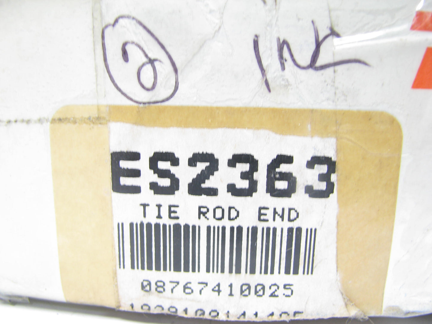 (2) TRW ES2363 Front Inner Steering Tie Rod End  For 1980-1989 Subaru DL, GL