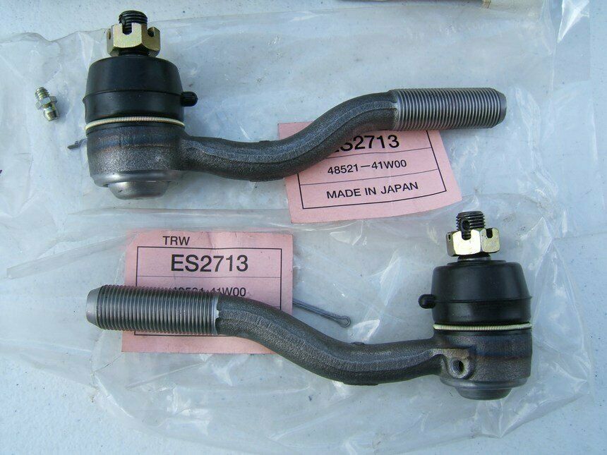 (2) TRW ES2713 Front Inner OEM 555 Tie Rod Ends For 1980-83 Datsun 720 4WD ONLY