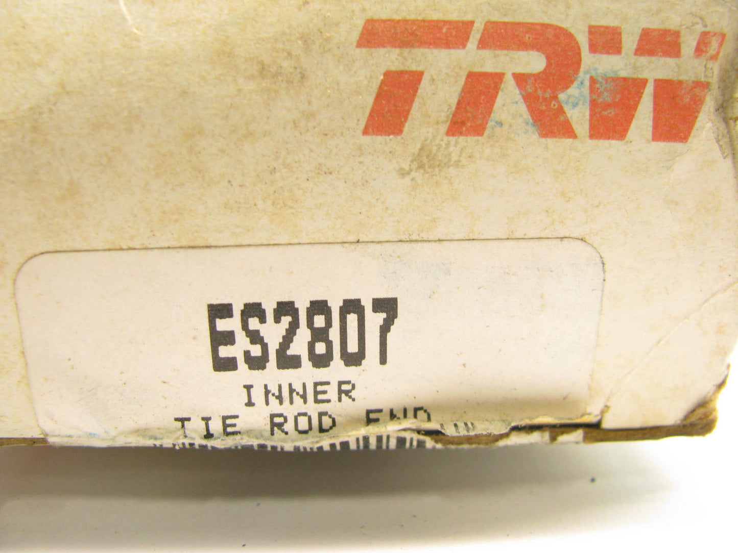 TRW ES2807 INNER Steering Tie Rod End