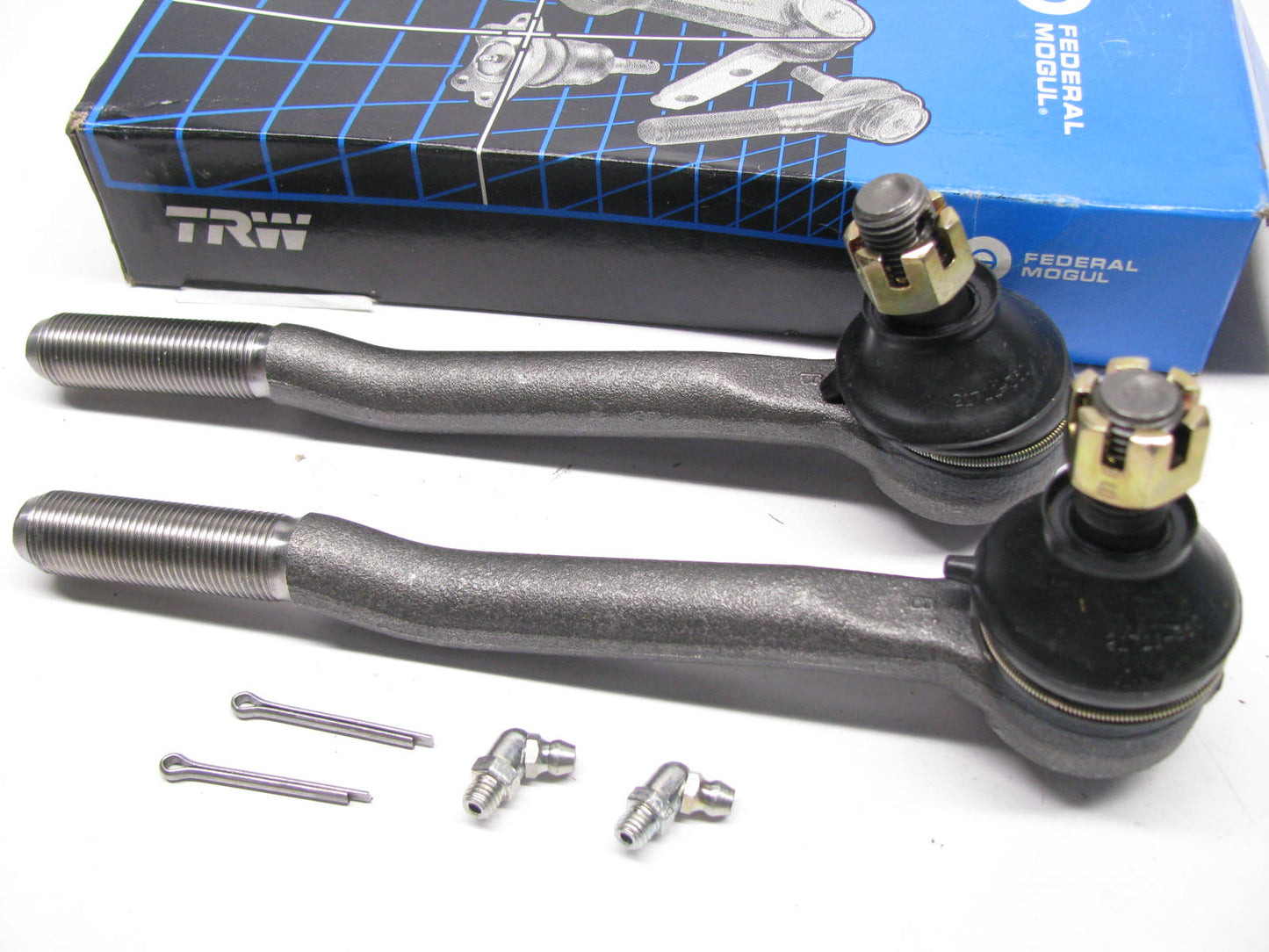 (2) TRW ES3003 Front Inner Tie Rod Ends For 1986-1991 Toyota 4Runner