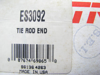 TRW ES3092 Steering Tie Rod End - Inner