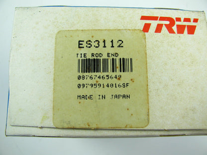 Left Inner Steering Tie Rod End TRW ES3112  For 1968-1973 Datsun 510; 74-78 B210
