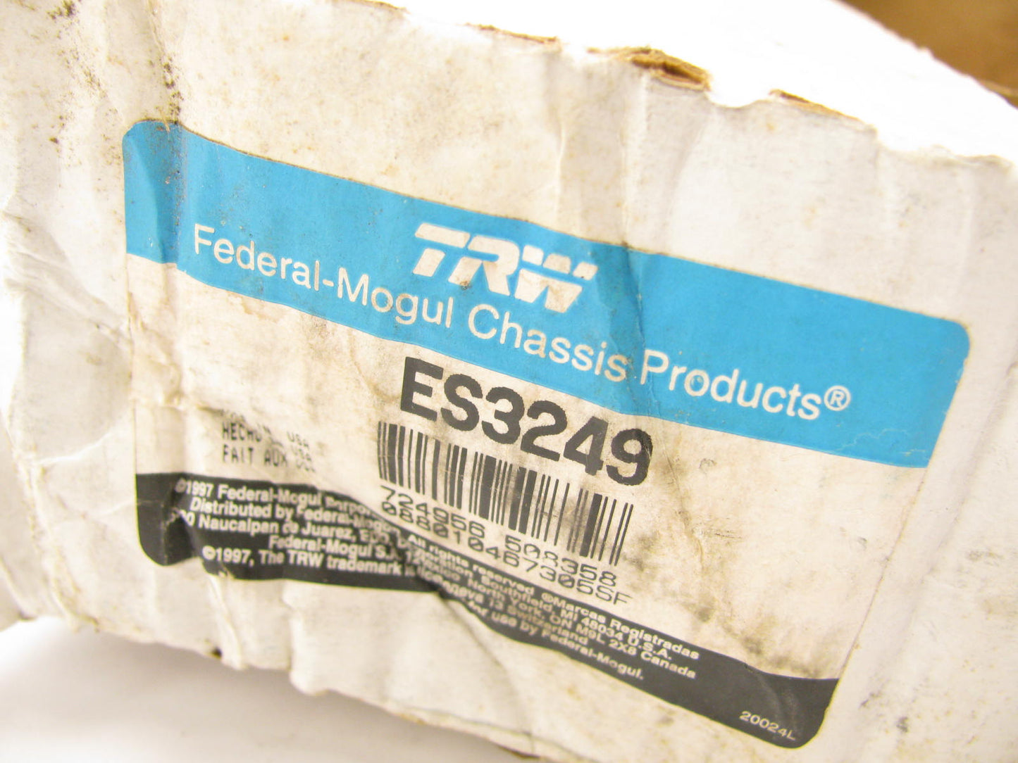 TRW ES3249 Steering Tie Rod End - Front Right Inner