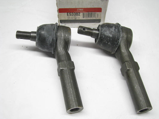 (2) TRW ES3302 Steering Tie Rod End - Front Outer