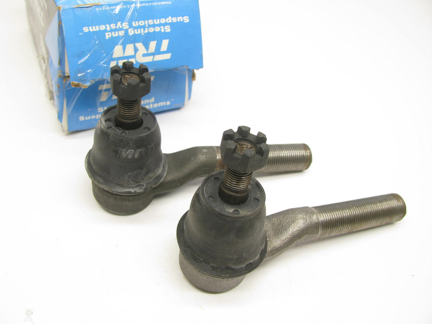 (2) TRW ES3584 Front Inner Steering Tie Rod End