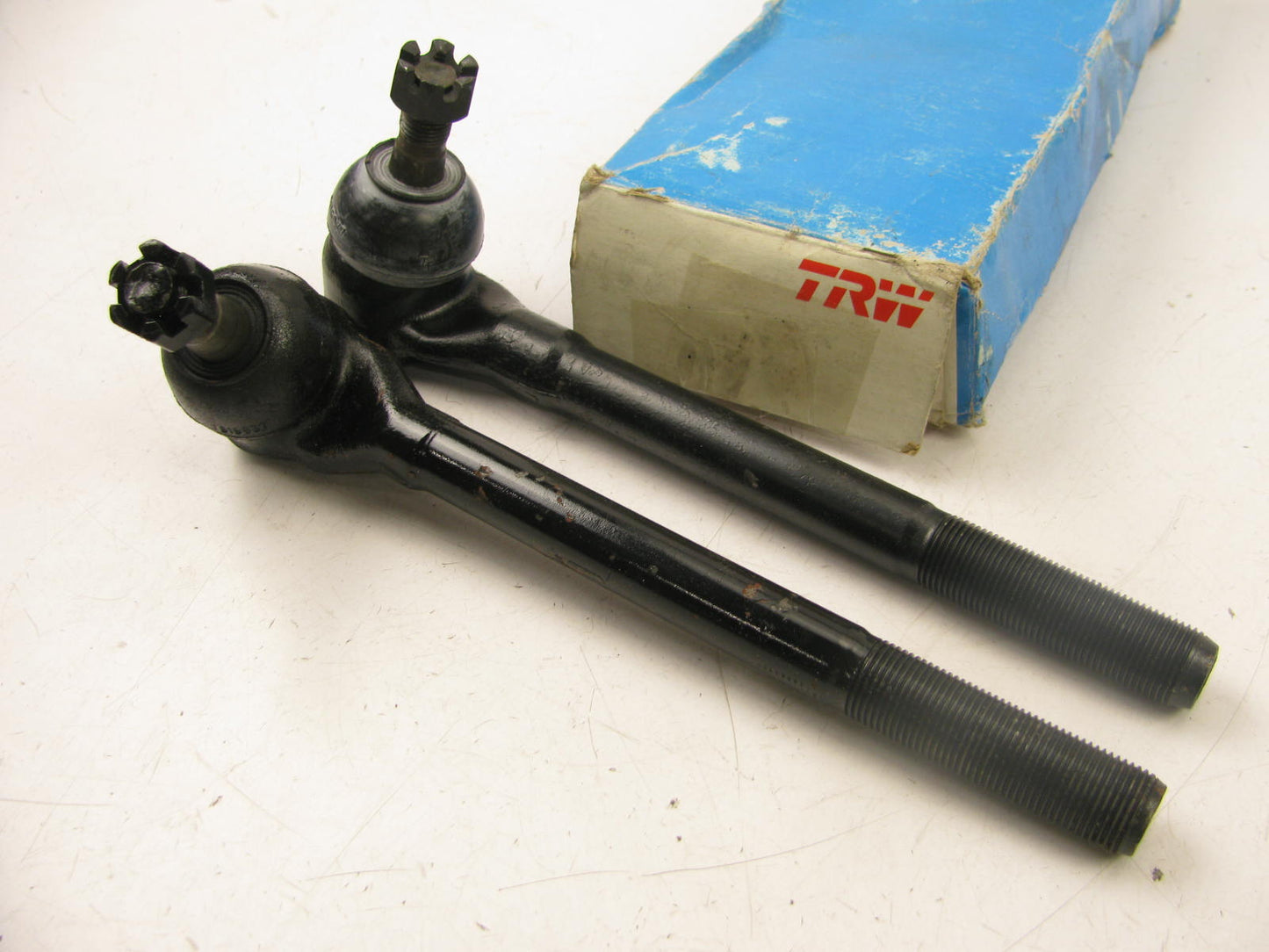 (2) TRW ES403R Steering Tie Rod End - Front Outer