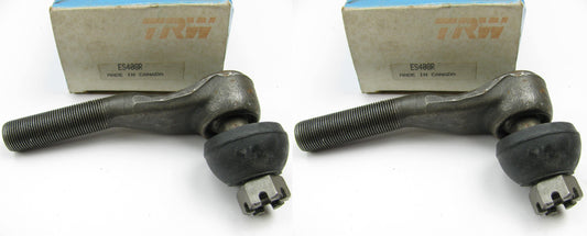 (2) TRW ES408R Front Outer Steering Tie Rod Ends For 1971-1975 Plymouth Van