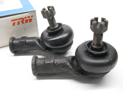 (2) TRW ES417R Front Outer Steering Tie Rod End For 1971-1972 Ford Pinto