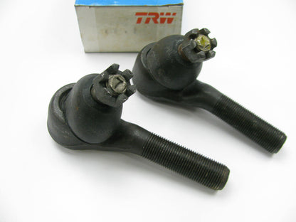(2) TRW ES435L Front Outer Steering Tie Rod Ends