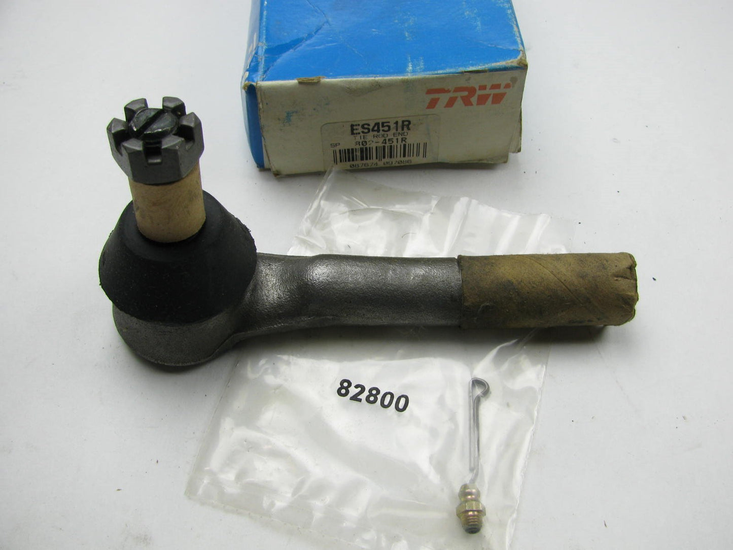 1973-1974 Ford F250 4-WD TRW ES451R Tie Rod Drag Link End 3/4 Ton 5.47 Inches