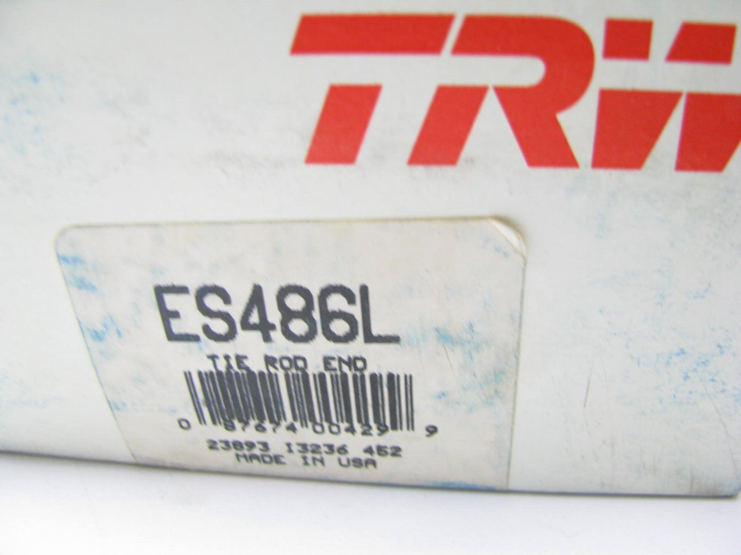 TRW ES486L Steering Tie Rod End - Front Right Inner